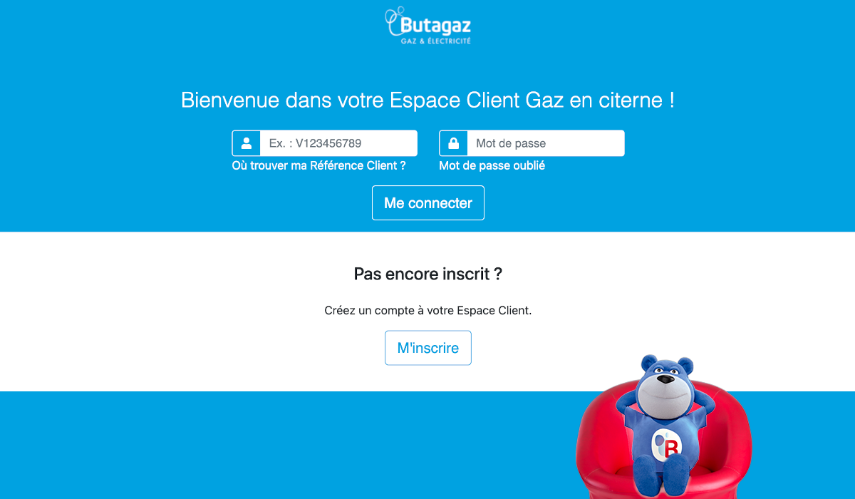 espace client Butagaz Citerne